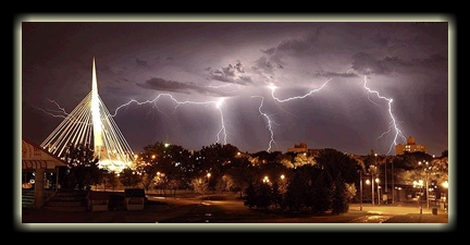 When I was younger I got struck by lightening once...  Some say thats the reason I am the way I am...